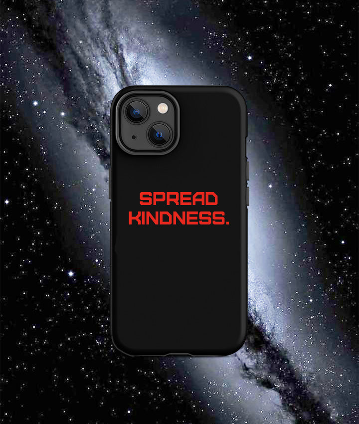 KINDNESS Tough Case for iPhone RED