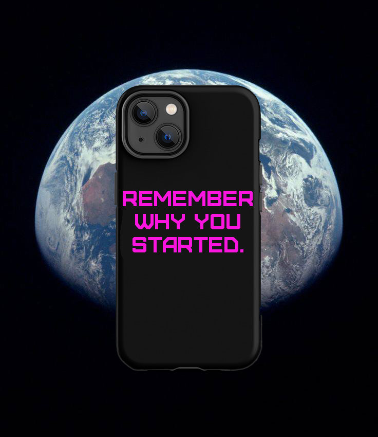 REMEMBER Tough Case for iPhone® PINK