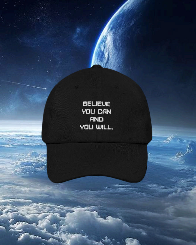 BELIEVE CAP WHITE