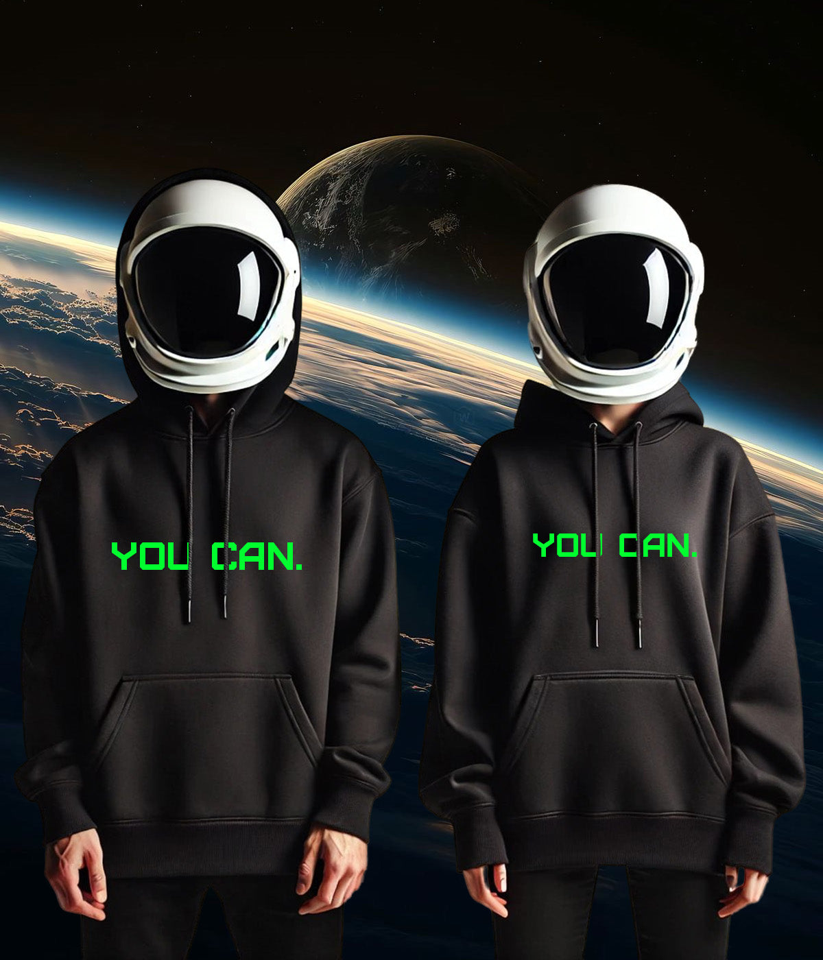 YOUCAN Unisex midweight hoodie GREEN