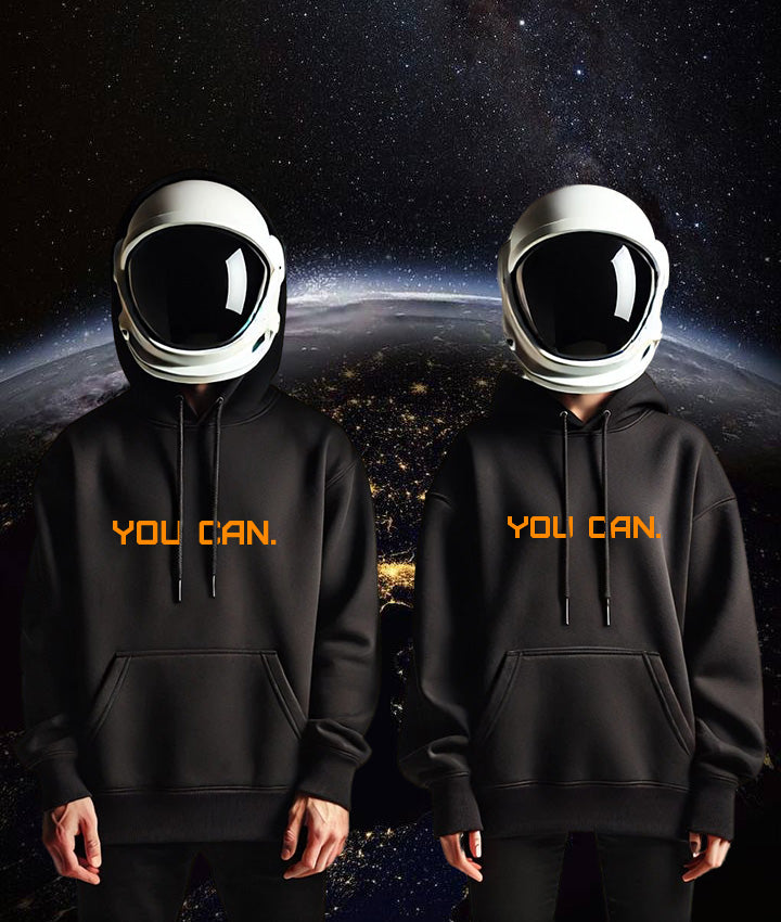 YOUCAN Unisex midweight hoodie ORANGE