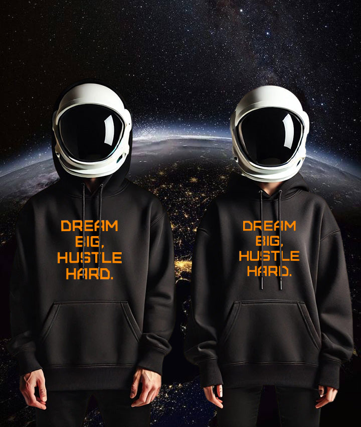 DREAM Unisex midweight hoodie ORANGE