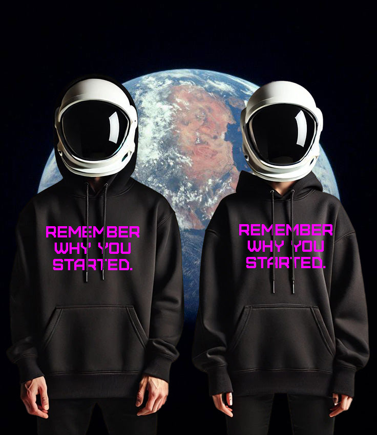 REMEMBER Unisex midweight hoodie PINK