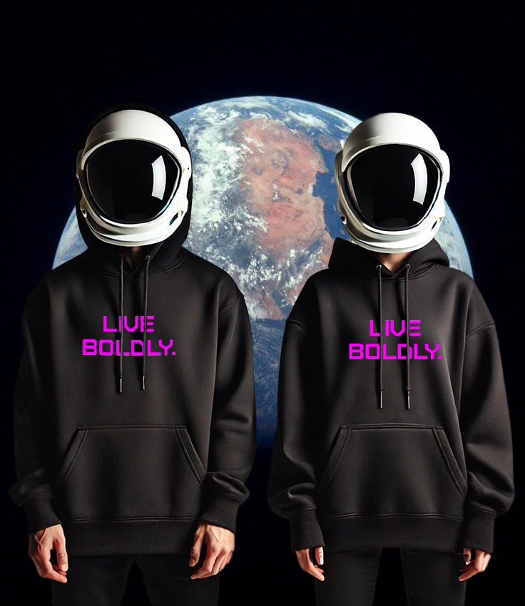 BOLDLY Unisex midweight hoodie PINK