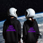 GOTTHIS Unisex midweight hoodie PURPLE