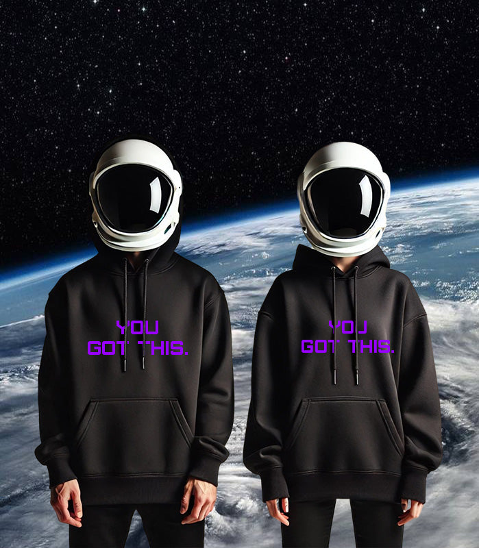 GOTTHIS Unisex midweight hoodie PURPLE