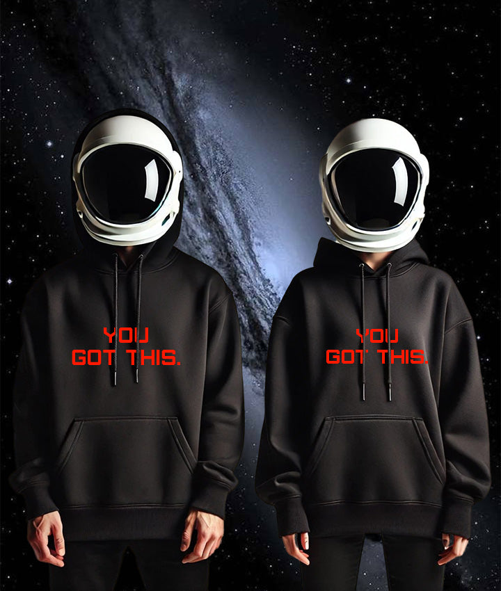 GOTTHIS Unisex midweight hoodie RED