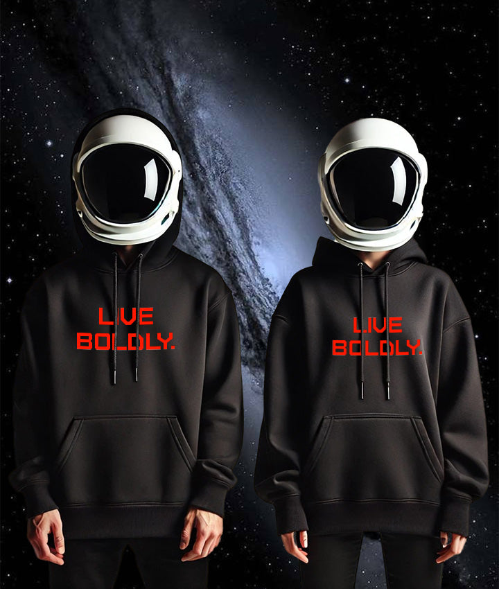 BOLDLY Unisex midweight hoodie RED