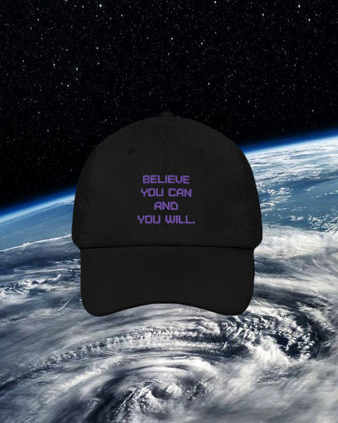 BELIEVE CAP PURPLE