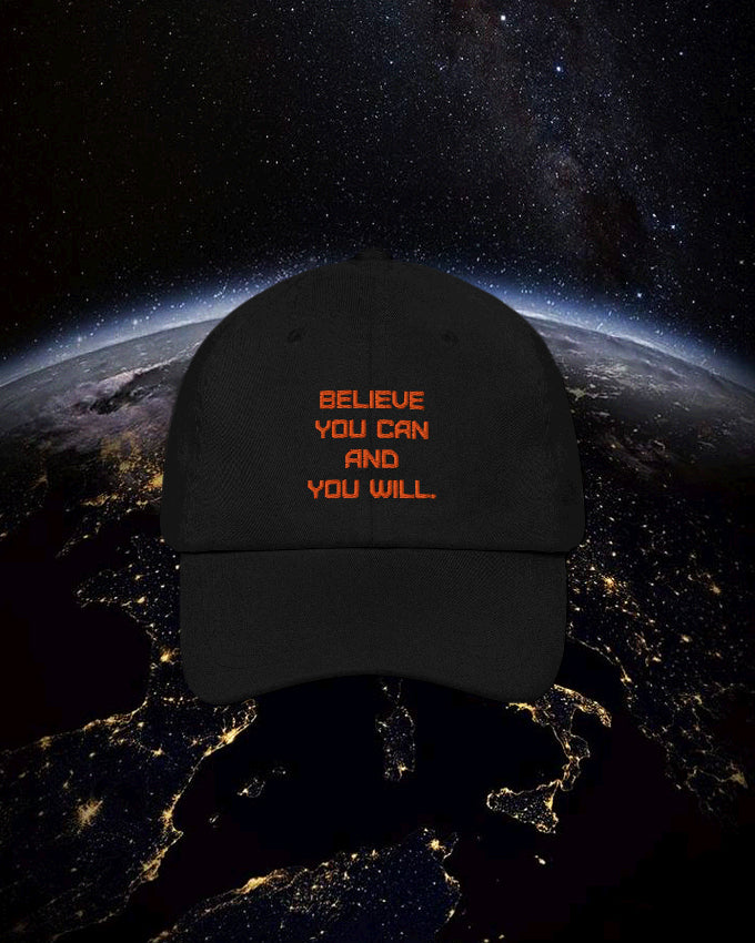 BELIEVE CAP ORANGE