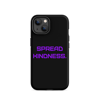 KINDNESS Tough Case for iPhone PURPLE