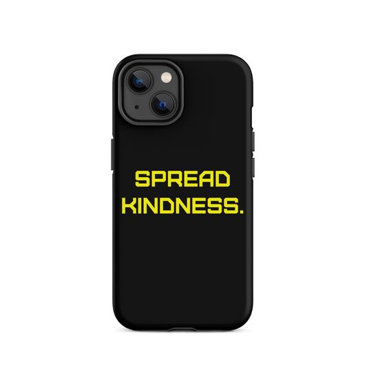 KINDNESS Tough Case for iPhone YELLOW