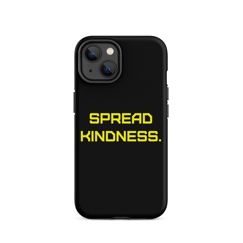 KINDNESS Tough Case for iPhone YELLOW