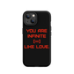 INFINITE Tough Case for iPhone® RED