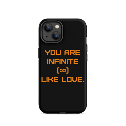 INFINITE Tough Case for iPhone ORANGE