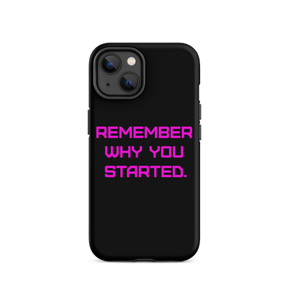 REMEMBER Tough Case for iPhone® PINK