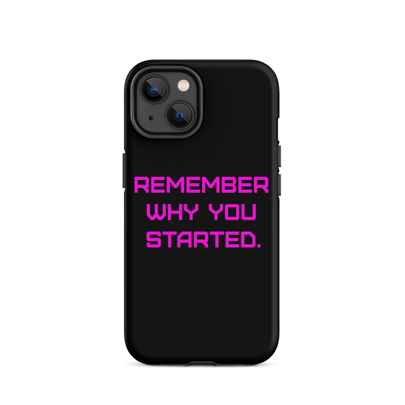 REMEMBER Tough Case for iPhone® PINK