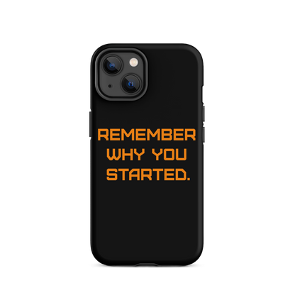 REMEMBER Tough Case for iPhone ORANGE