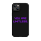 LIMITLESS Tough Case for iPhone PURPLE