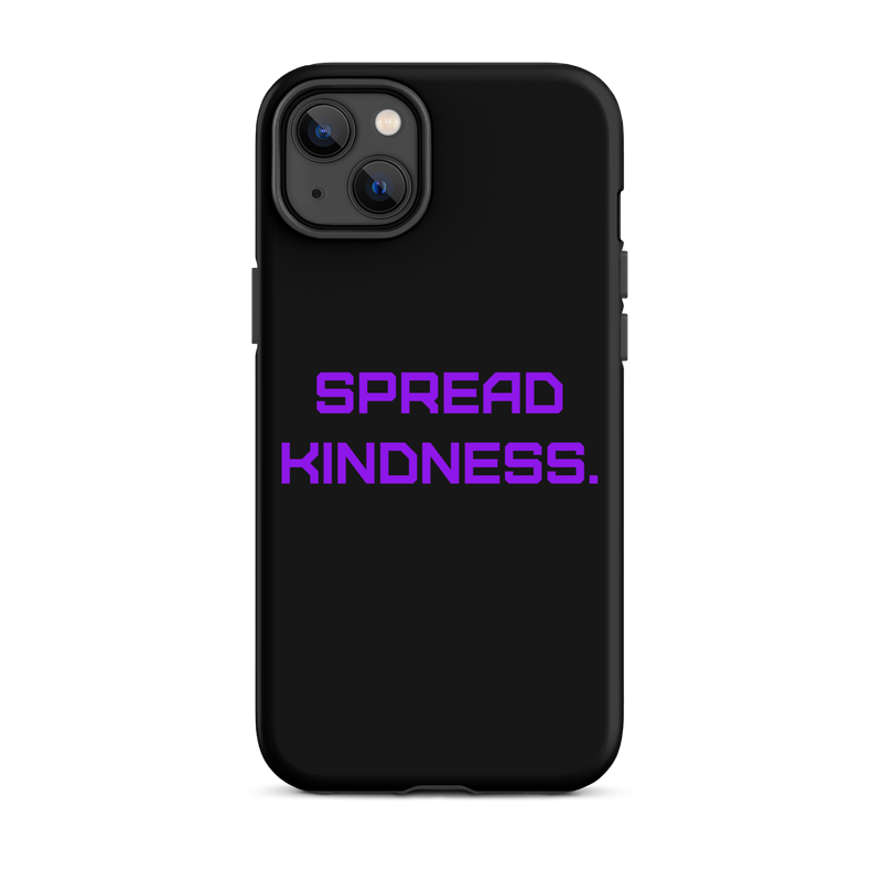 KINDNESS Tough Case for iPhone PURPLE