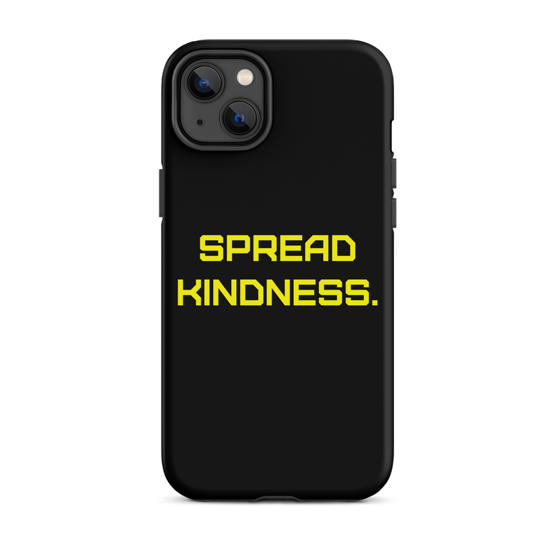 KINDNESS Tough Case for iPhone YELLOW