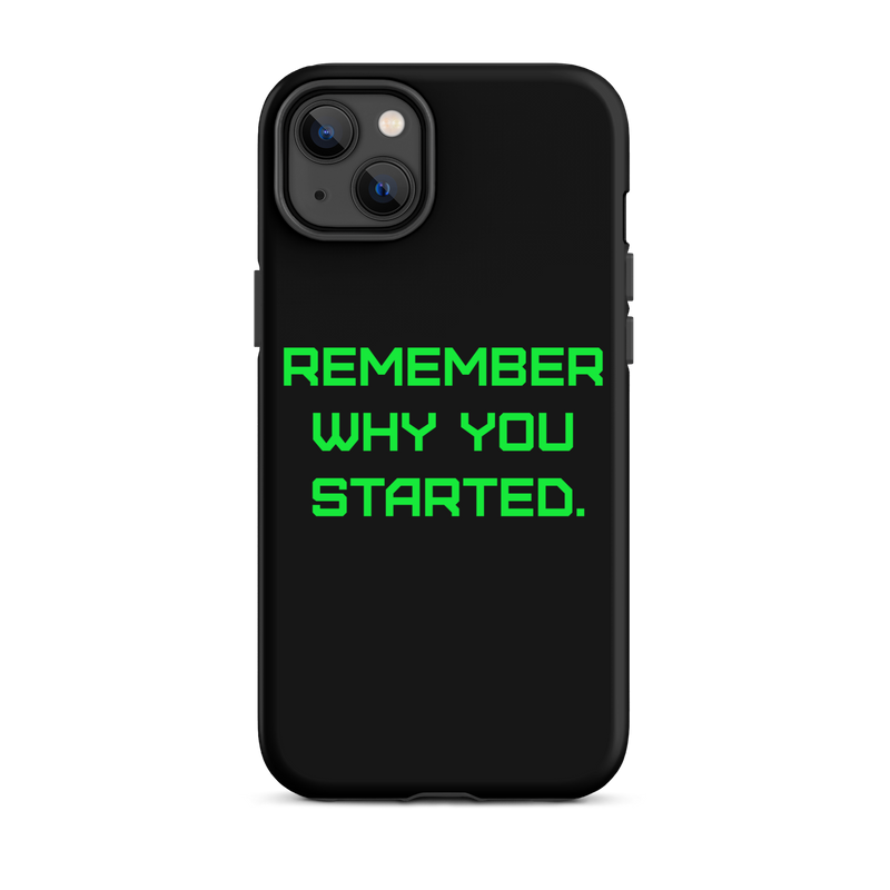 REMEMBER Tough Case for iPhone® GREEN