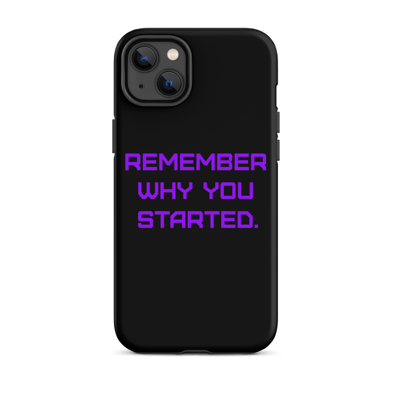 REMEMBER Tough Case for iPhone® PURPLE