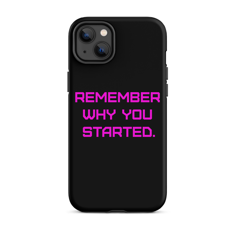 REMEMBER Tough Case for iPhone® PINK