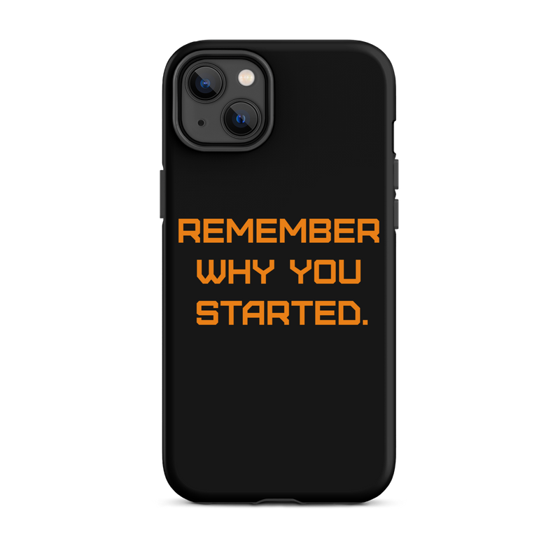 REMEMBER Tough Case for iPhone ORANGE