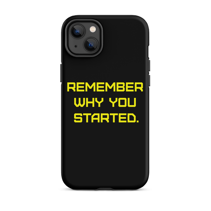 REMEMBER Tough Case for iPhone® YELLOW