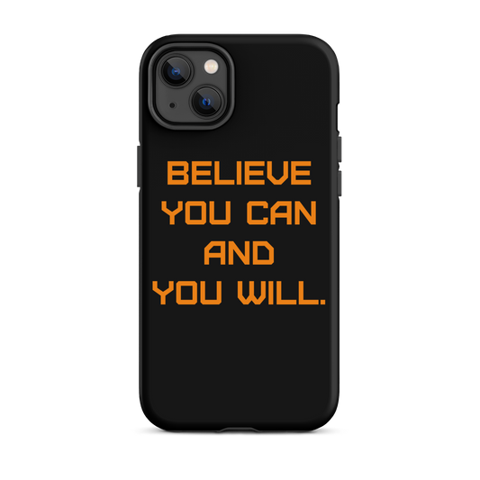 BELIEVE Tough Case for iPhone ORANGE