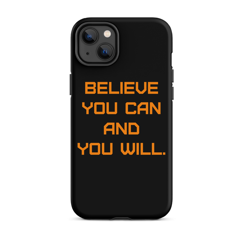 BELIEVE Tough Case for iPhone ORANGE