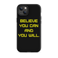 BELIEVE Tough Case for iPhone® YELLOW