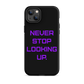 NEVERSTOP Tough Case for iPhone PURPLE