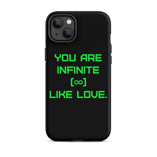 INFINITE Tough Case for iPhone GREEN