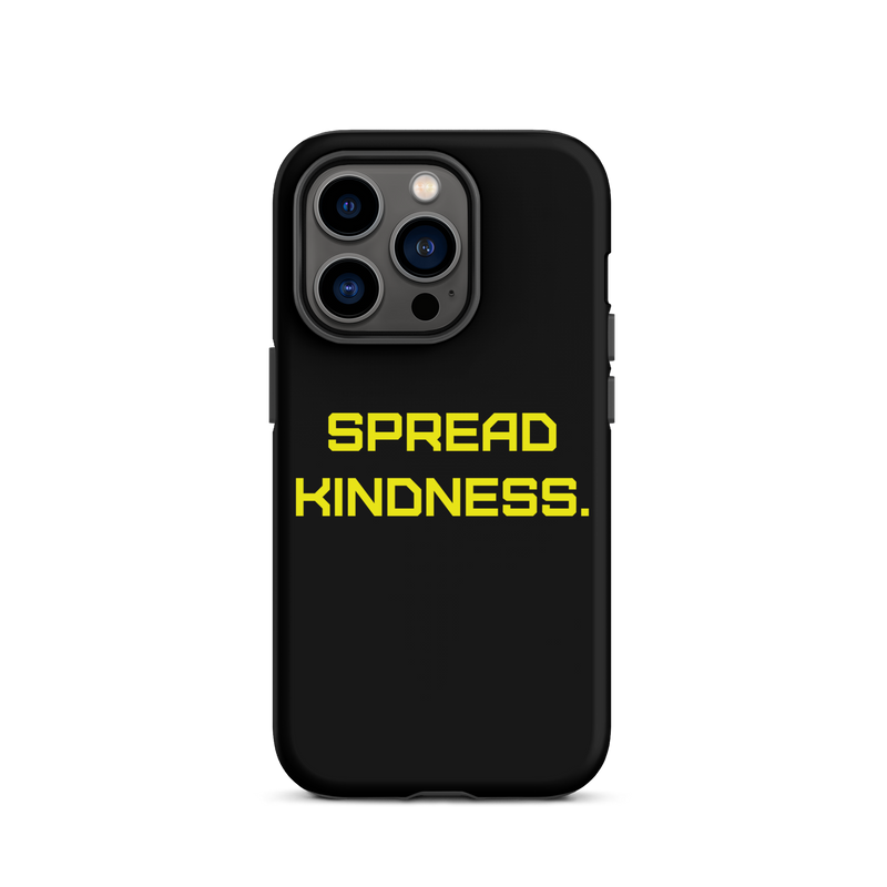 KINDNESS Tough Case for iPhone YELLOW