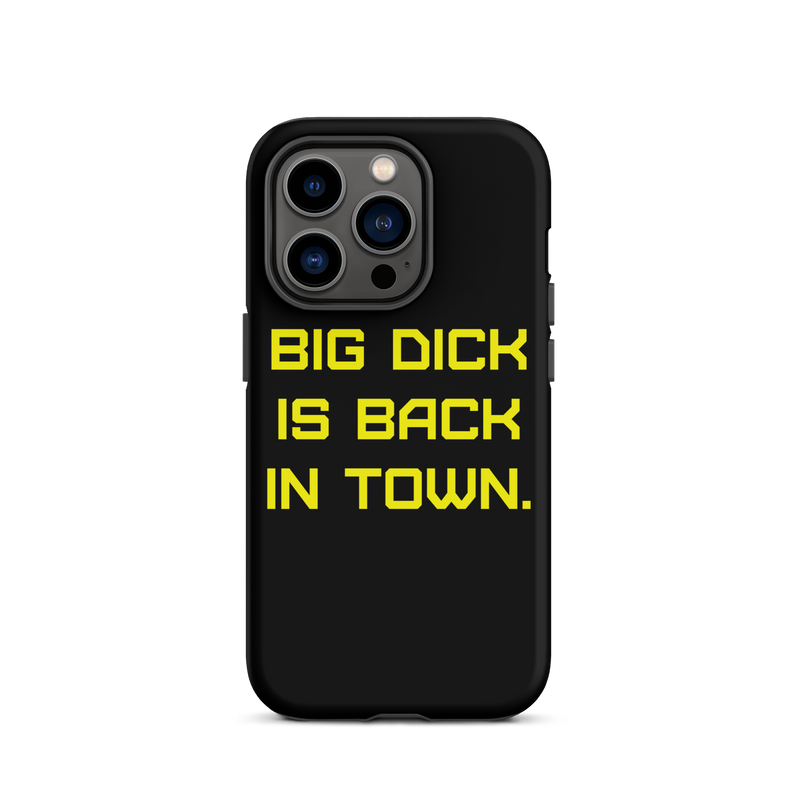 BIGINTOWN Tough Case for iPhone® YELLOW