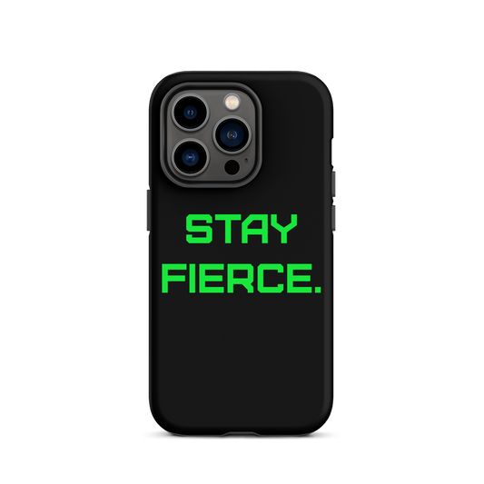 FIERCE Tough Case for iPhone Green