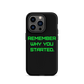 REMEMBER Tough Case for iPhone® GREEN