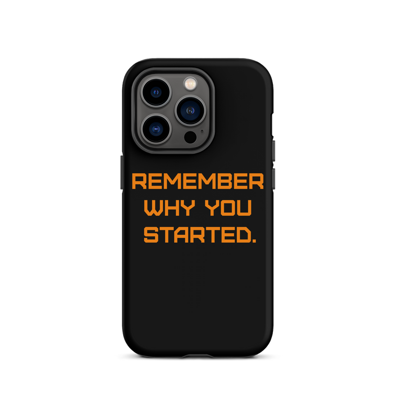 REMEMBER Tough Case for iPhone ORANGE