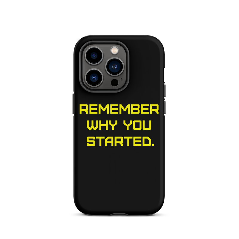 REMEMBER Tough Case for iPhone® YELLOW