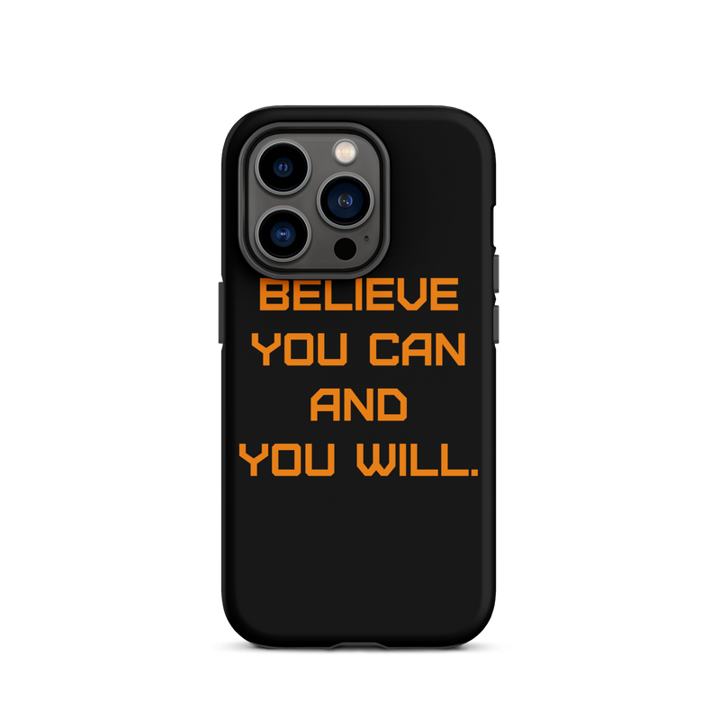 BELIEVE Tough Case for iPhone ORANGE