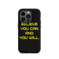 BELIEVE Tough Case for iPhone® YELLOW