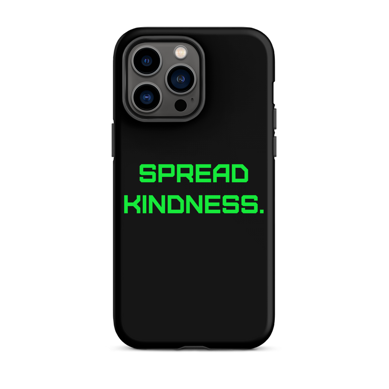 KINDNESS Tough Case for iPhone GREEN