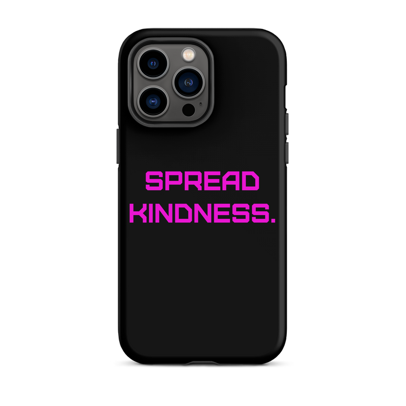 KINDNESS Tough Case for iPhone PINK