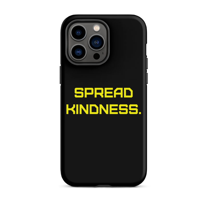 KINDNESS Tough Case for iPhone YELLOW