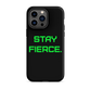 FIERCE Tough Case for iPhone Green