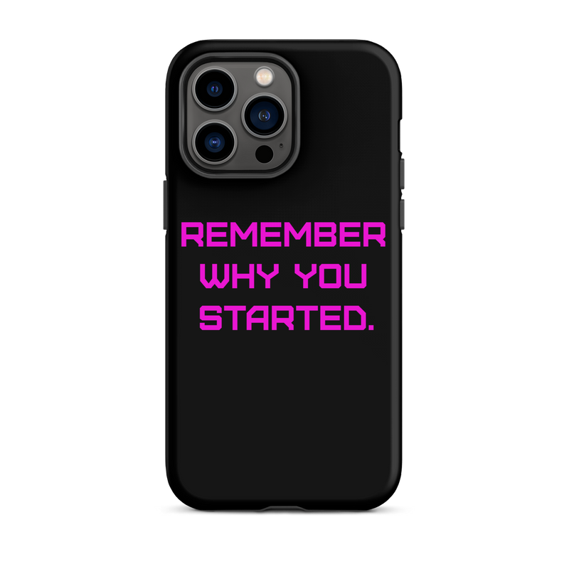 REMEMBER Tough Case for iPhone® PINK