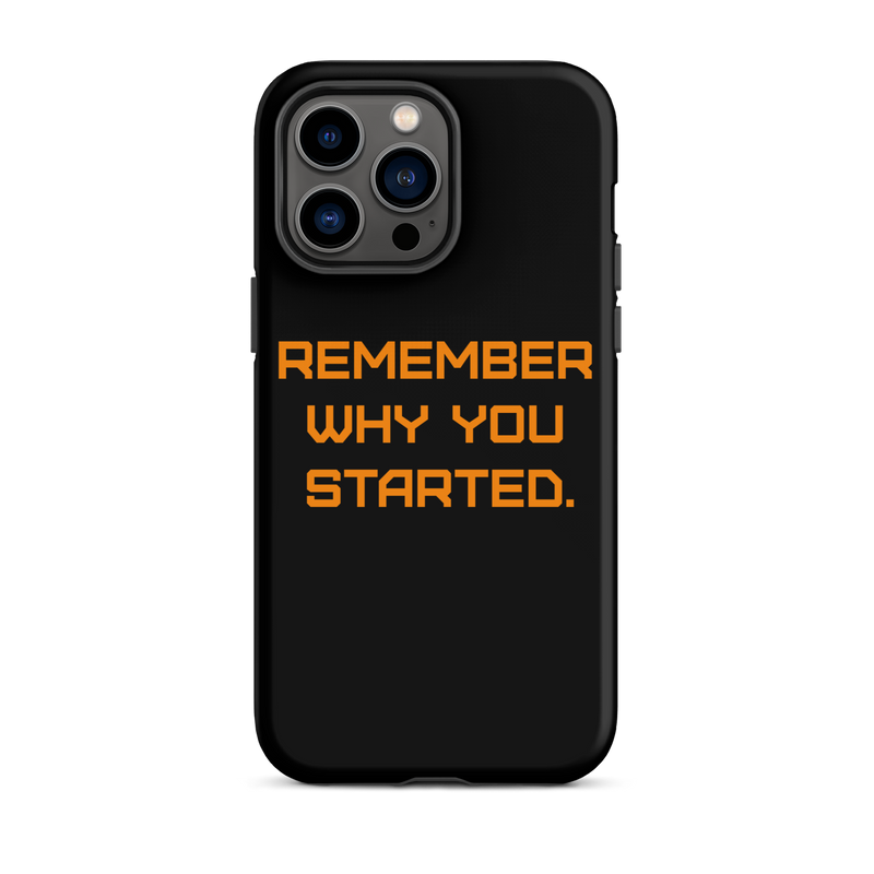 REMEMBER Tough Case for iPhone ORANGE