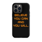 BELIEVE Tough Case for iPhone ORANGE